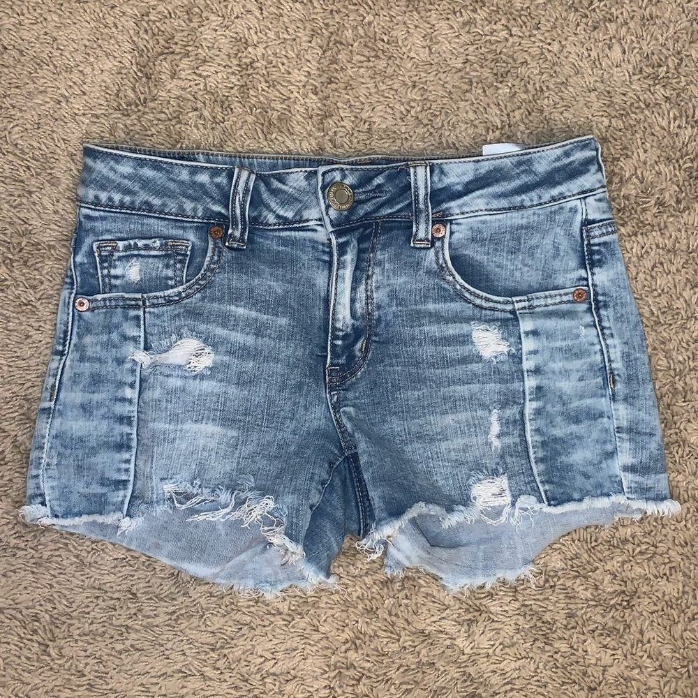 American eagle jean shorts